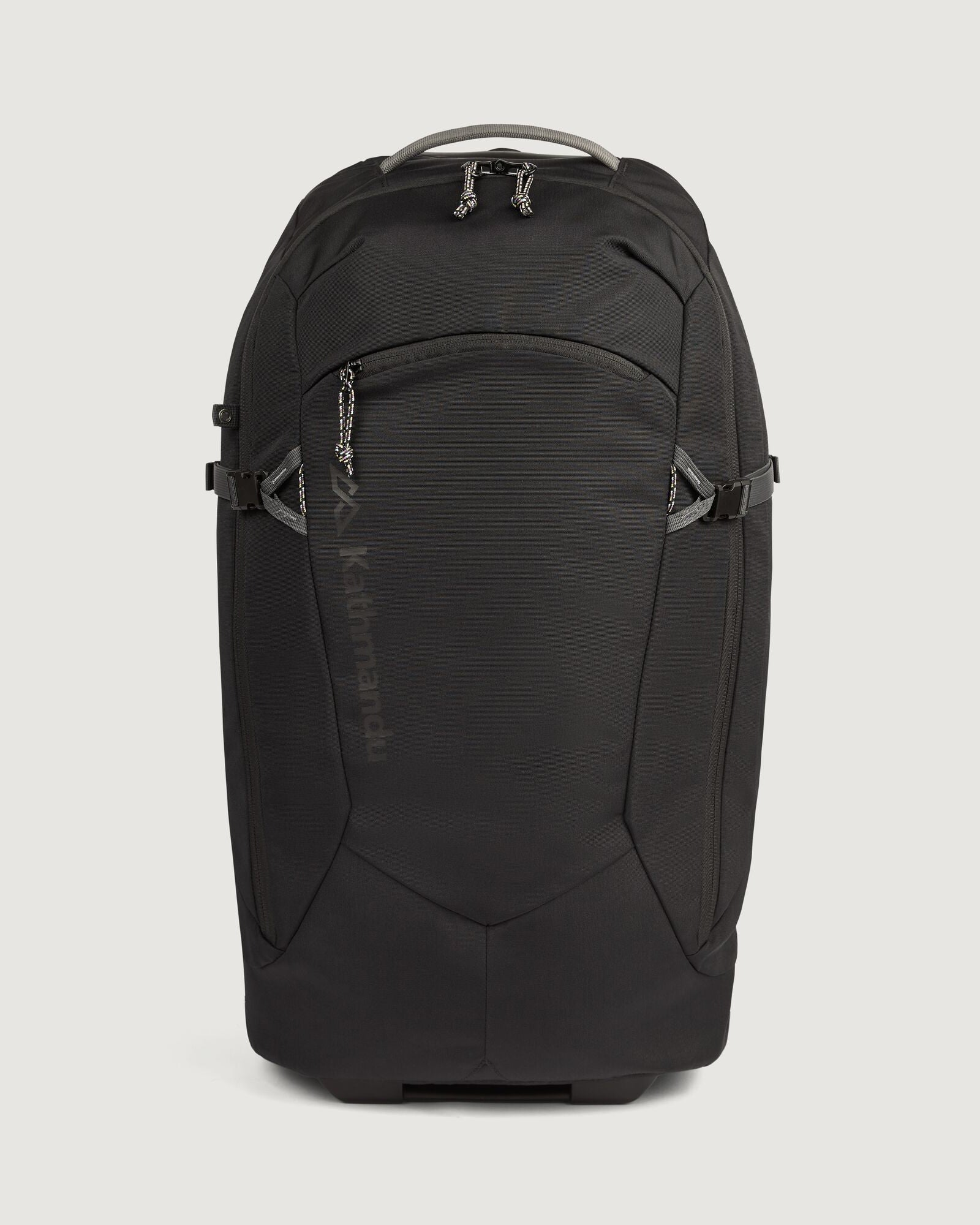 Hybrid Trolley v5 50L Black Stingray Waterproof Travel Backpack - Perfect for Camping, Hiking & Business Trips