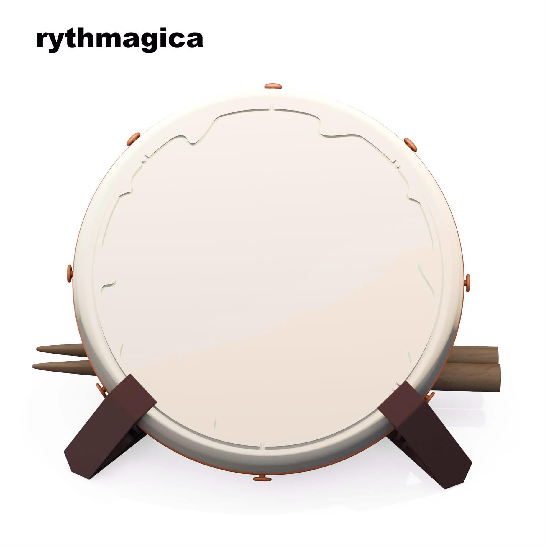 Rythmagica TDC10 Pro Taiko Drum Controller - for Switch, PC, PS4, Xbox - Silent & Precise Gaming