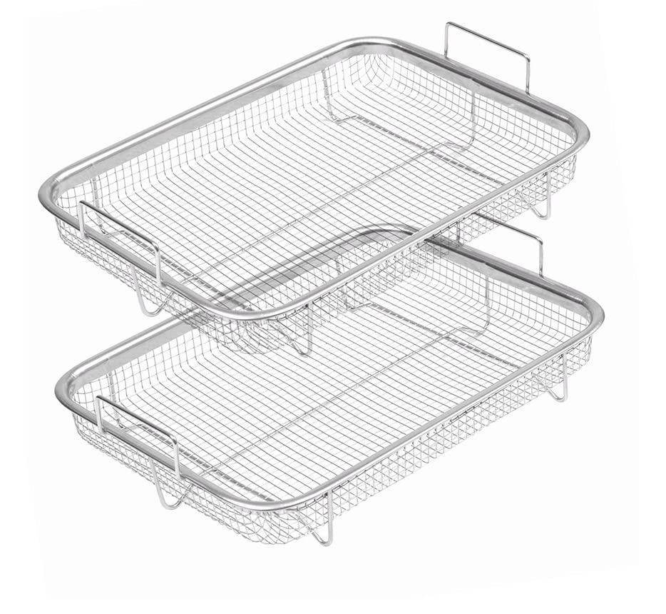 Three-tier silver rack
