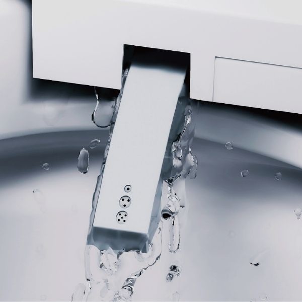 Bravat Elf Wish Smart Bidet Toilet Seat - Heated, Adjustable Water Pressure & Nozzle Position - Perfect for Modern Bathrooms & Elderly Comfort