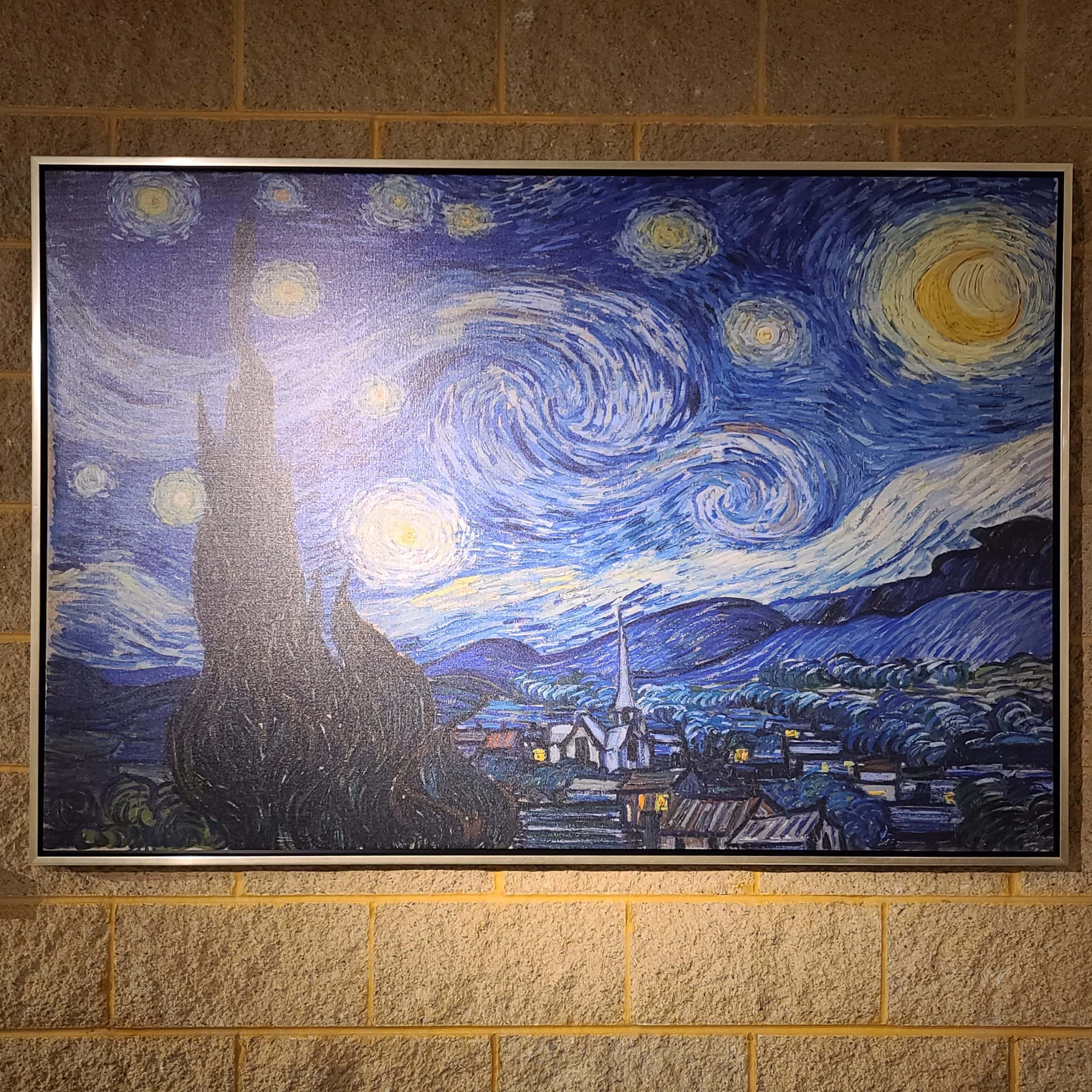 Starry Night Wfco0002 - Van Gogh Inspired LED Night Light for Kids & Adults - Perfect for Bedrooms, Nurseries, and Home Decor