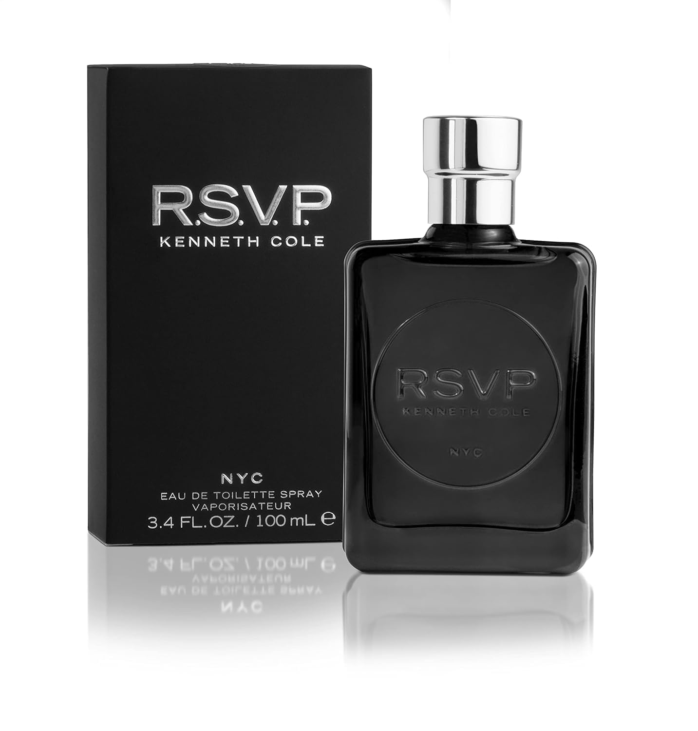 Kenneth Cole RSVP Cologne for Men - Eau De Toilette Spray, 3.4 oz - Fresh & Masculine Fragrance for Everyday Wear, Date Night & Special Occasions