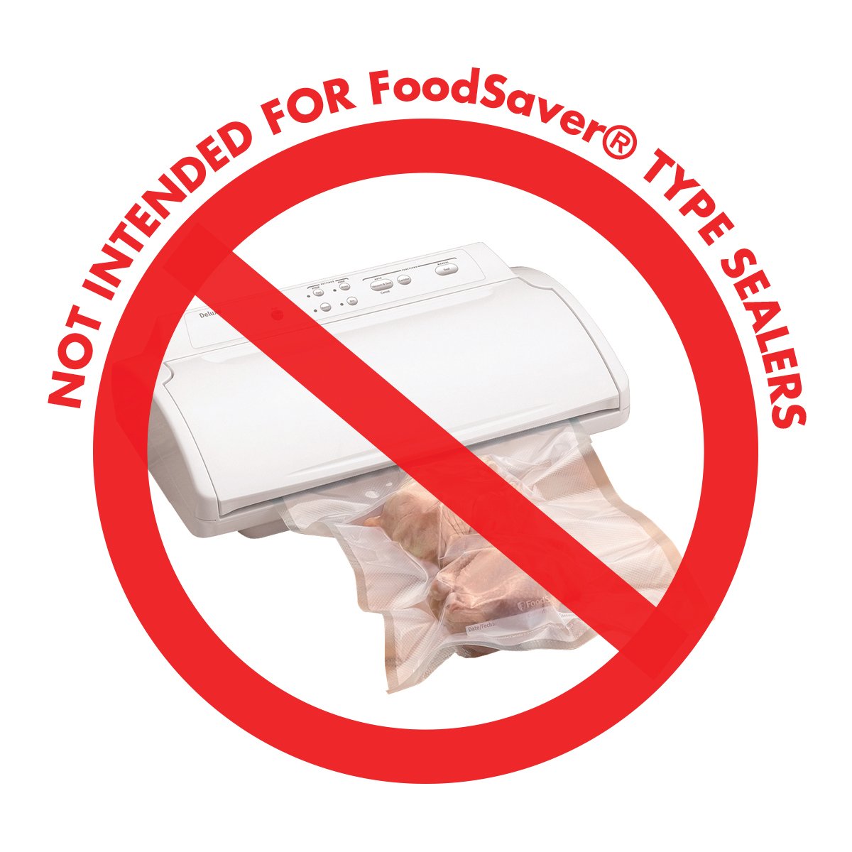 UltraSource Sous Vide Vacuum Sealer Bags - 8x15 Inch Boilable Food Grade Vacuum Chamber Pouches (Pack of 1000) for Meal Prep, Sous Vide Cooking & Freezer Storage