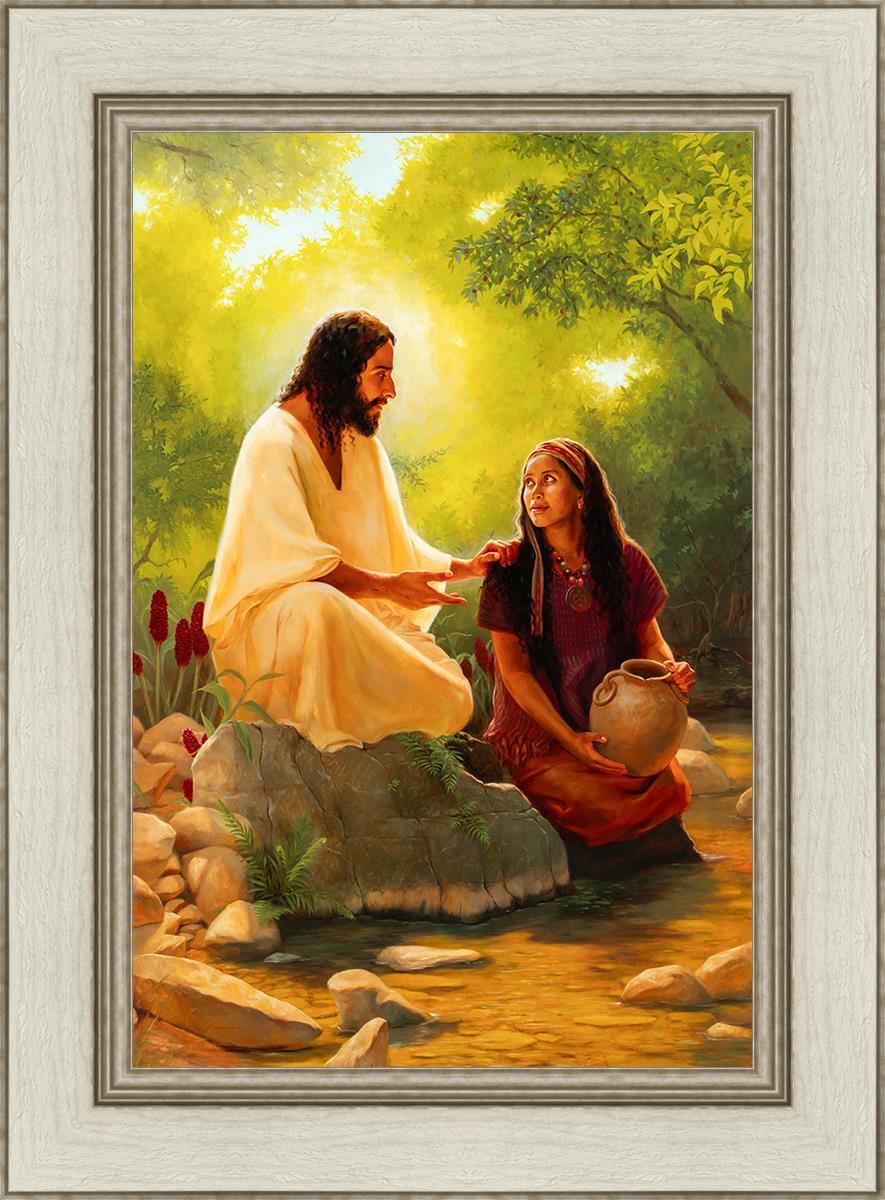 Drawing from Living Waters - Christian Devotional Book for Spiritual Growth & Daily Inspiration | Perfect for Bible Study, Prayer Time & Personal Reflection
