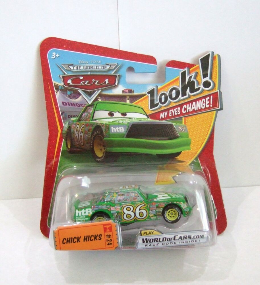 Disney Pixar Cars Movie Chick Hicks #24 Diecast Toy Car - Collectible Racing Toy for Kids & Fans - Perfect for Play, Display & Gifts