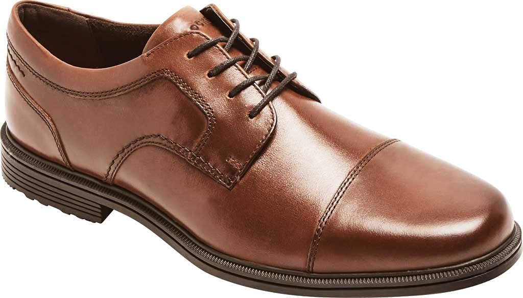 Rockport Taylor Waterproof Cap Toe Dress Shoes for Men - Comfortable & Stylish Business Casual & Formal Wear - Perfect for Office, Weddings & Special Occasions