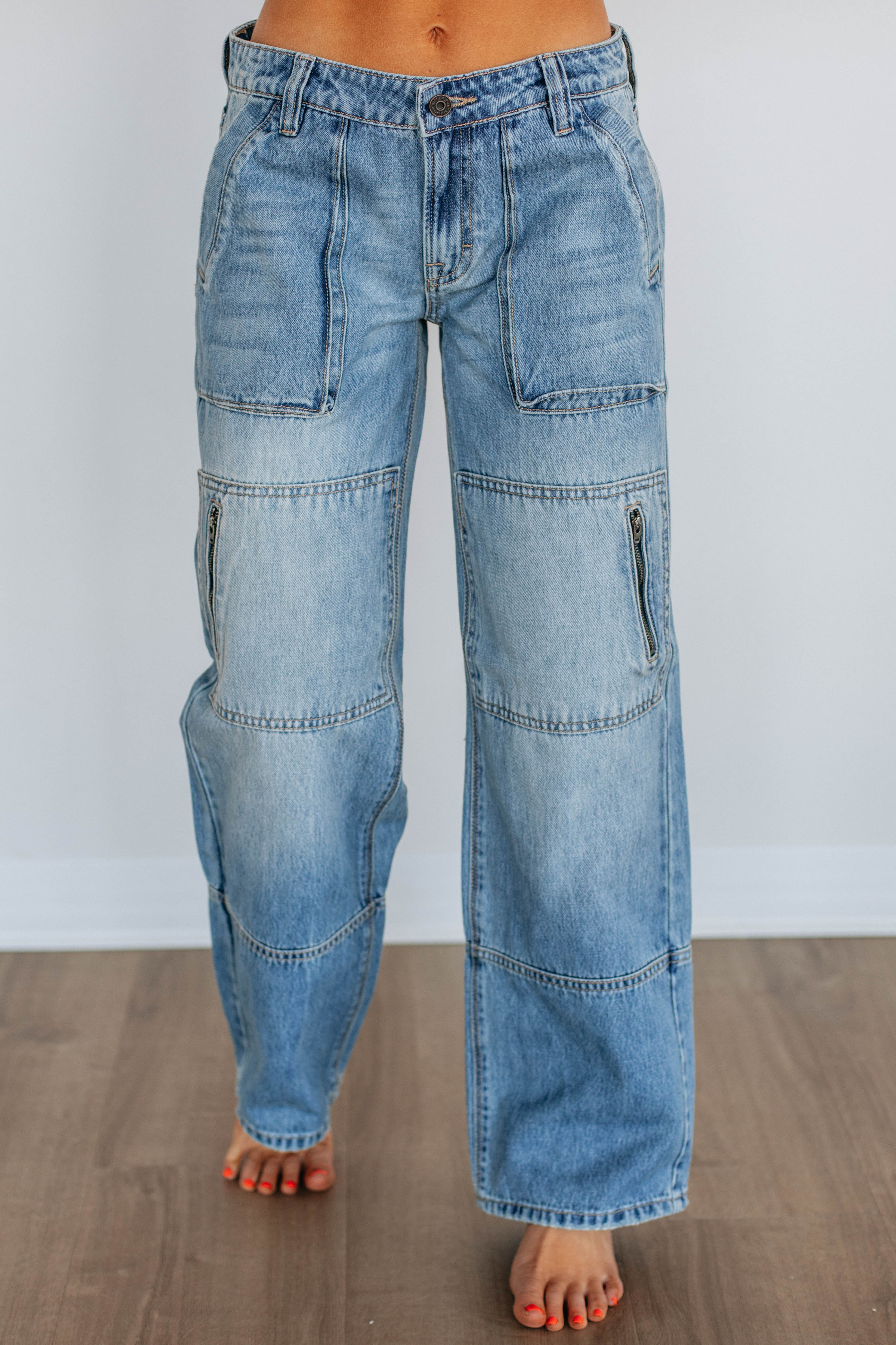 Alyx Hidden Jeans Curveball - High Waist Distressed Denim Pants for Women | Perfect for Streetwear, Night Out & Casual Fashion