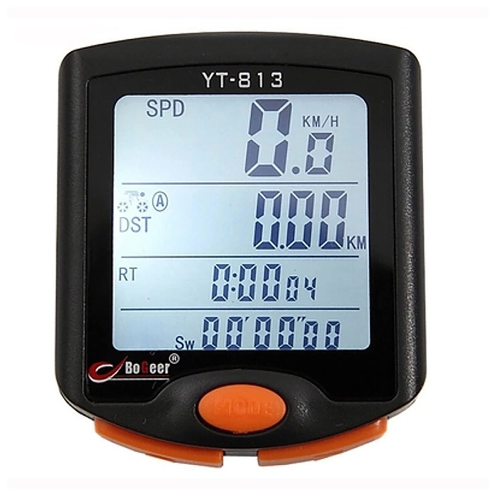 Wireless Bike Computer with Speedometer & Odometer - Waterproof Cycling Computer with Backlight for Road & Mountain Bikes - Track Speed, Distance & Ride Time for Training & Outdoor Adventures