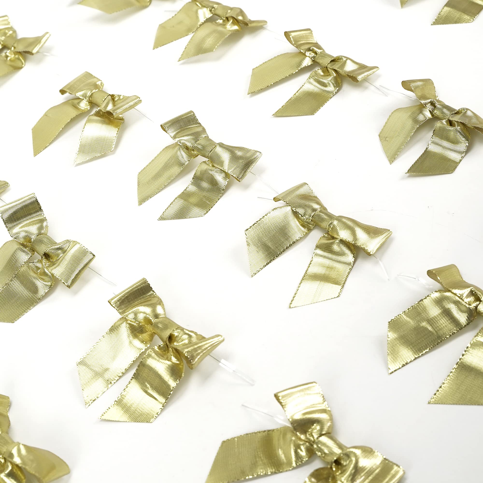 Gold Christmas Bows 3