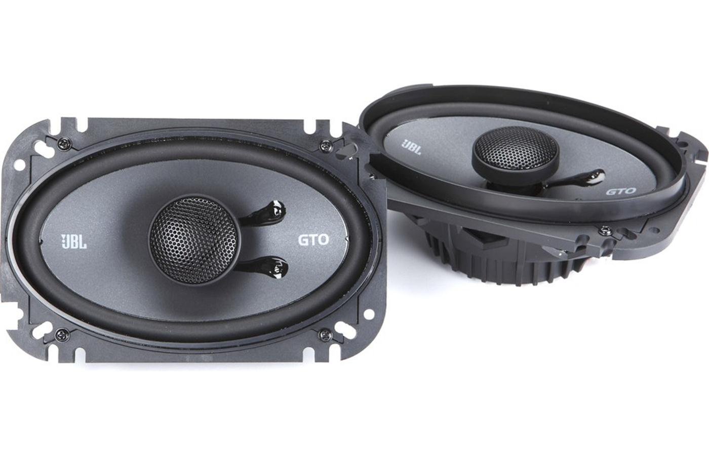 JBL GTO6429 6.5-Inch 4-Way Coaxial Car Speakers - High-Performance Audio for Clear Sound | Perfect for Car Audio Upgrades & Home Theater Systems