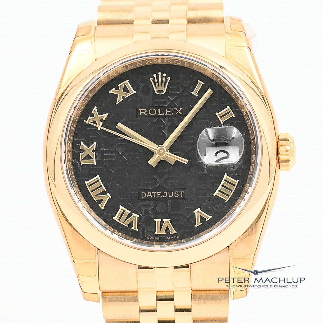 Authentic Rolex Datejust 36mm Stainless Steel Watch - 2007 Model - Luxury Swiss Timepiece for Men | Perfect for Business Meetings, Formal Events & Collectors
