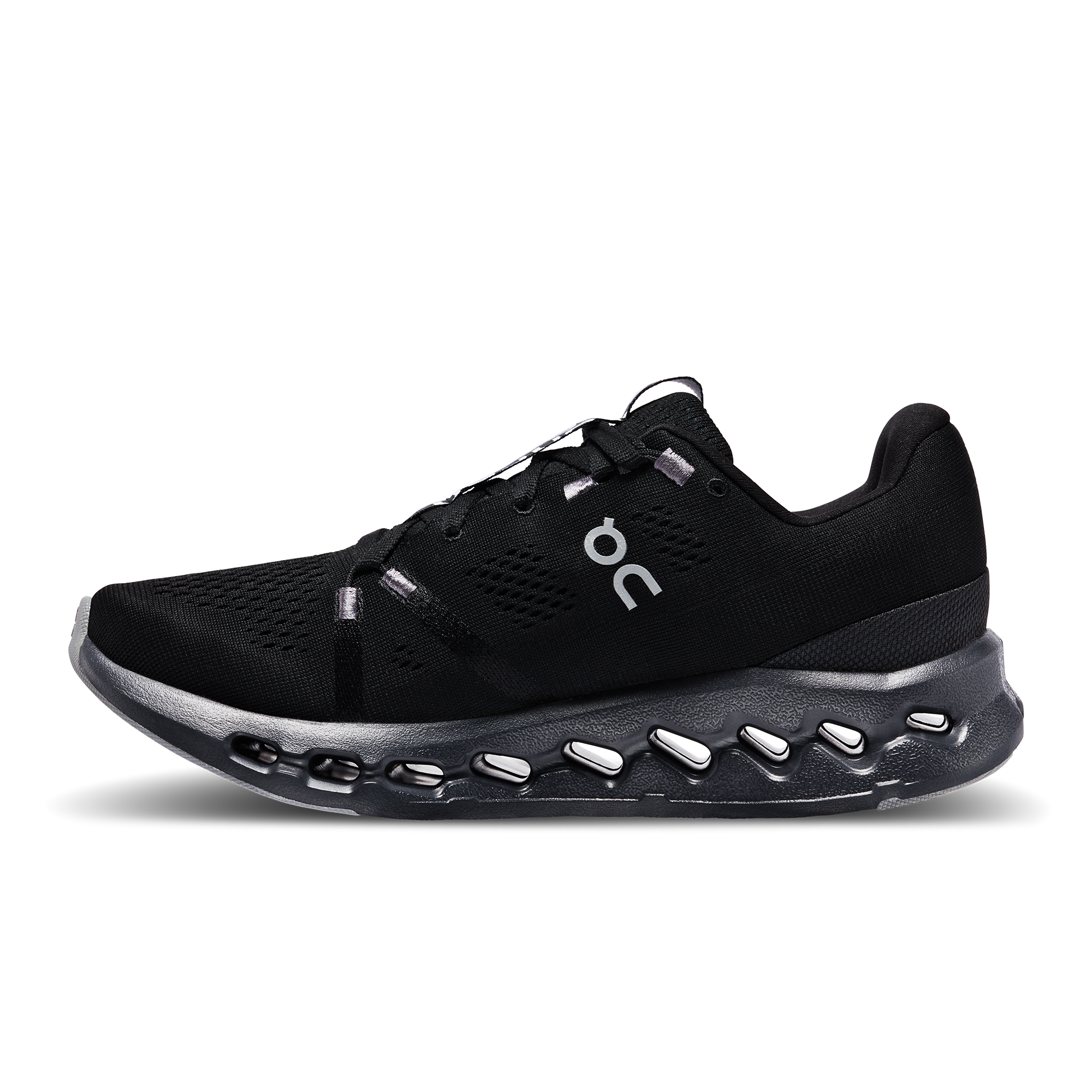 On Running Women's Cloudsurfer Running Shoes - Lightweight & Breathable All Black Athletic Sneakers for Jogging, Gym Workouts and Daily Wear