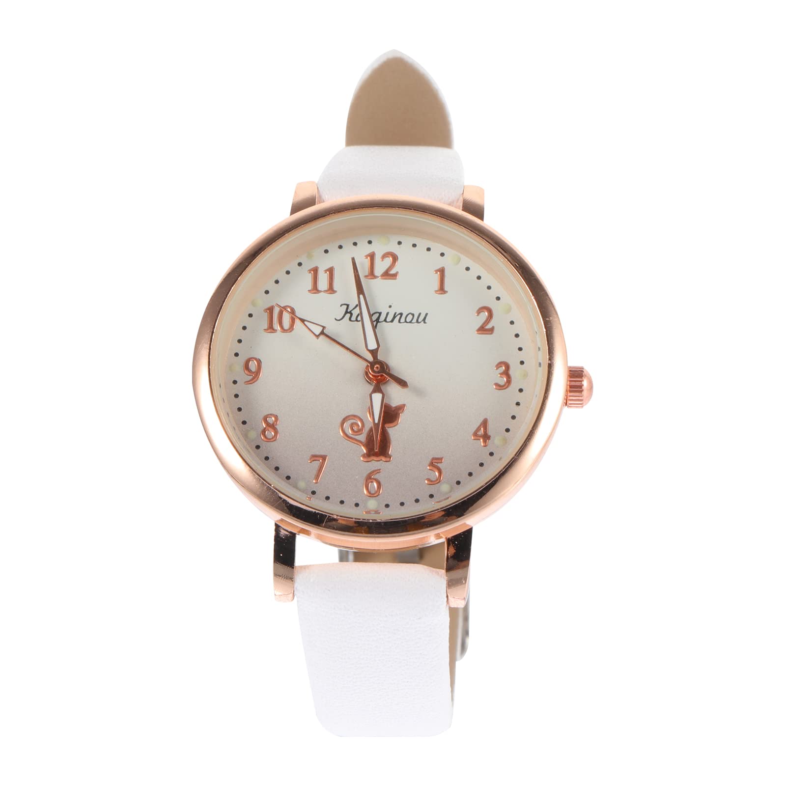 Hemobllo Adjustable Strap Watch - Luminous Hands, Simple Design for Students - Perfect for School, Work & Everyday Wear