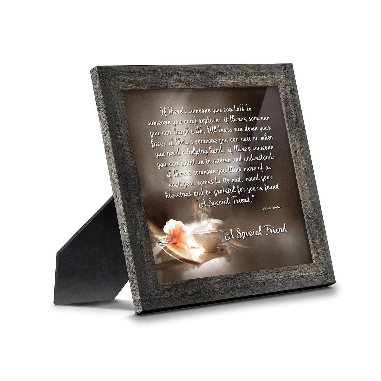 Crossroads Home Décor Best Friend Picture Frame - Thoughtful Birthday Gift for Best Friends, Perfect for Home, Office, or Dorm Room Décor