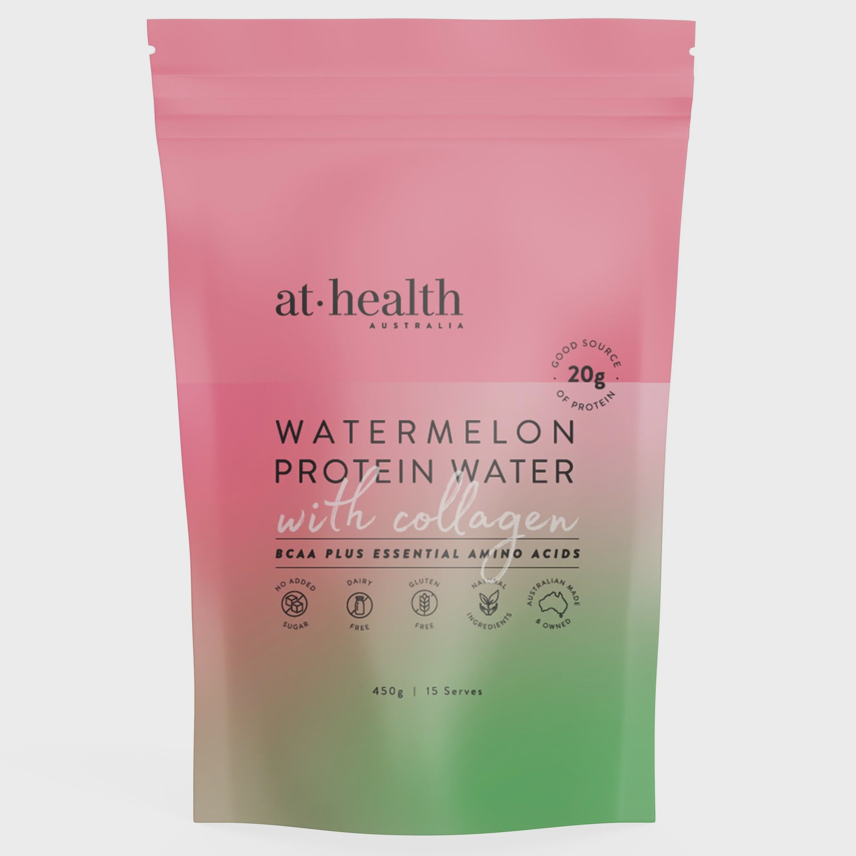 Refreshing Protein Water - Watermelon Flavor | Hydrating Post-Workout Drink for Fitness & Recovery | Ideal for Gym, Running & Active Lifestyle