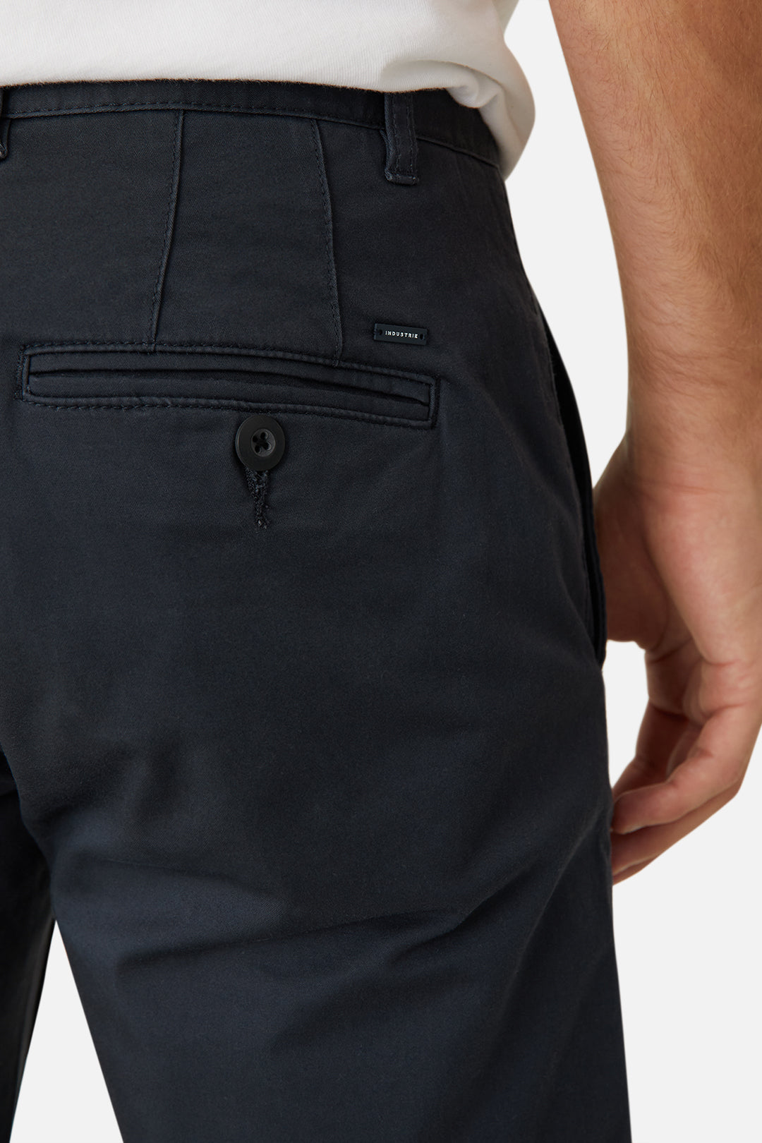 Classic Cuban Chino Pants for Men - Vintage Navy Blue Casual Trousers | Perfect for Business Casual, Office Wear & Smart Outfits