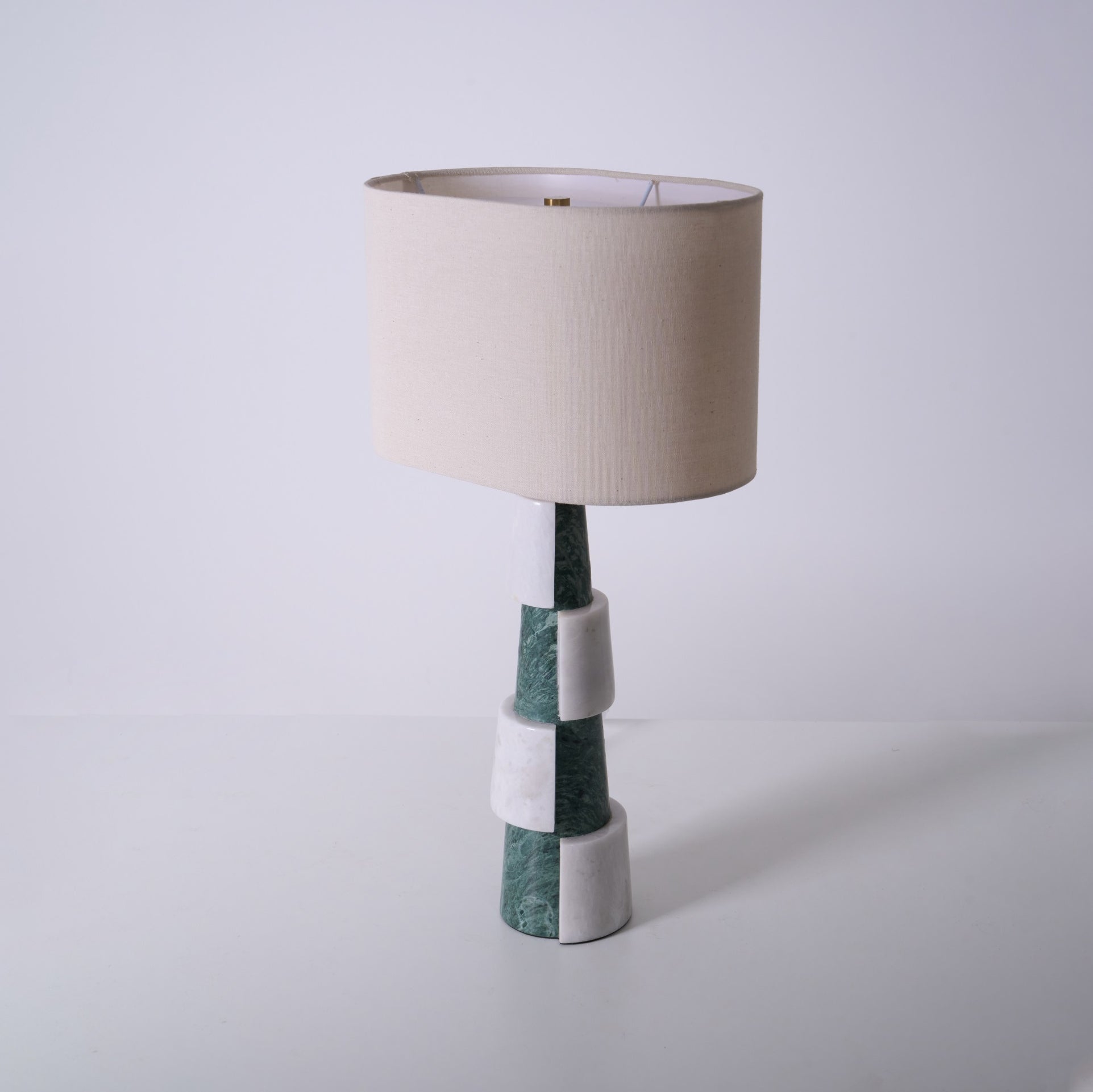 Duomo Marble Table Lamp - Elegant Italian Design for Bedroom, Living Room & Office Decor | Modern Lighting for Home & Workspace