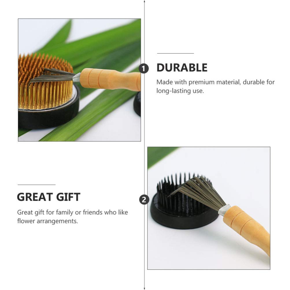 **Stainless Steel Flower Arrangement Tool Set - Flower Cleaner, Corrector & Rake for Plant Cleaning - Perfect for Bouquets, Garden Maintenance & Floral Design**