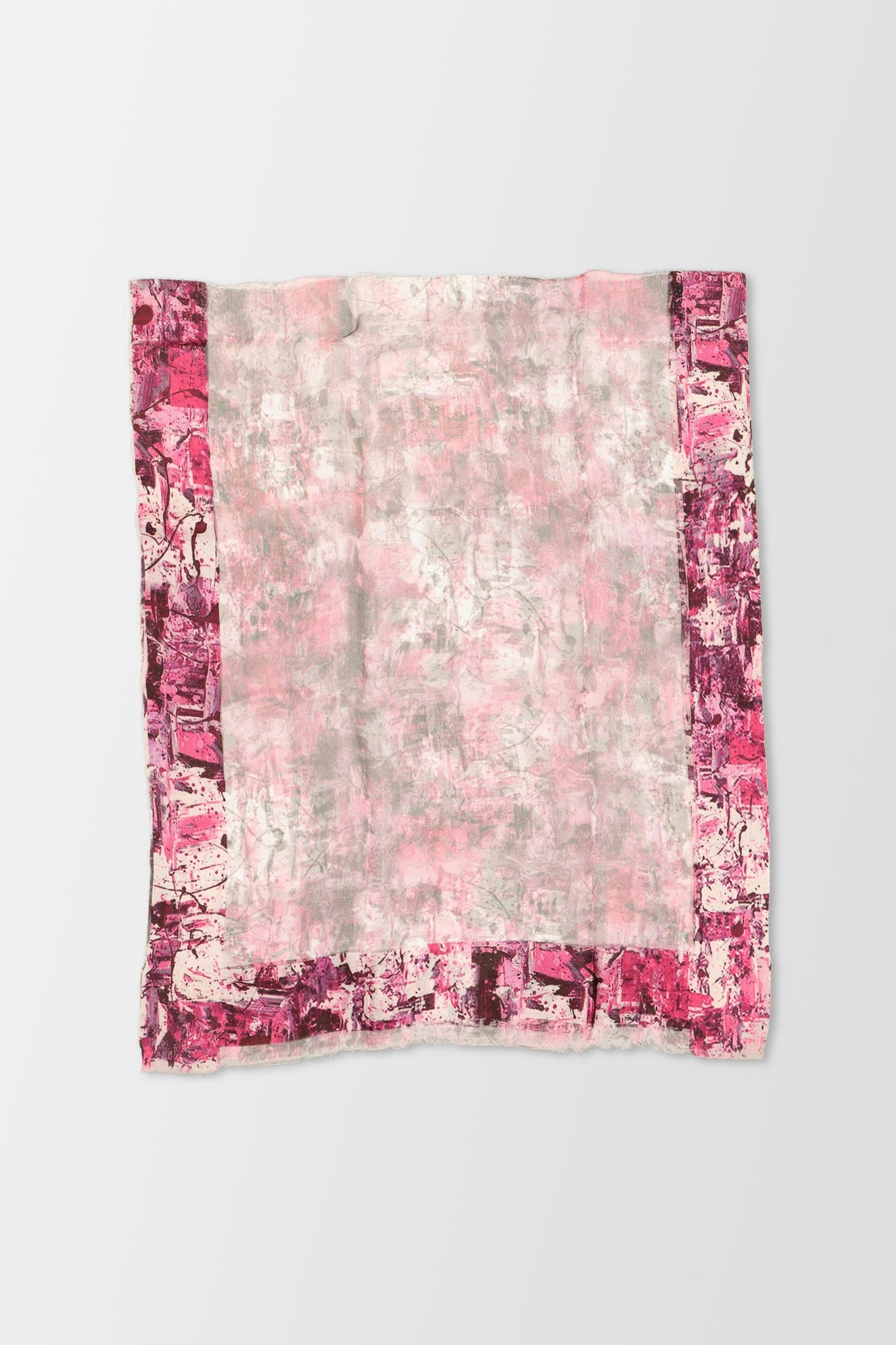 Faliero Sarti Pink Freya Scarf - Luxurious Italian Silk Shawl for Women | Perfect for Gifts, Weddings & Special Occasions