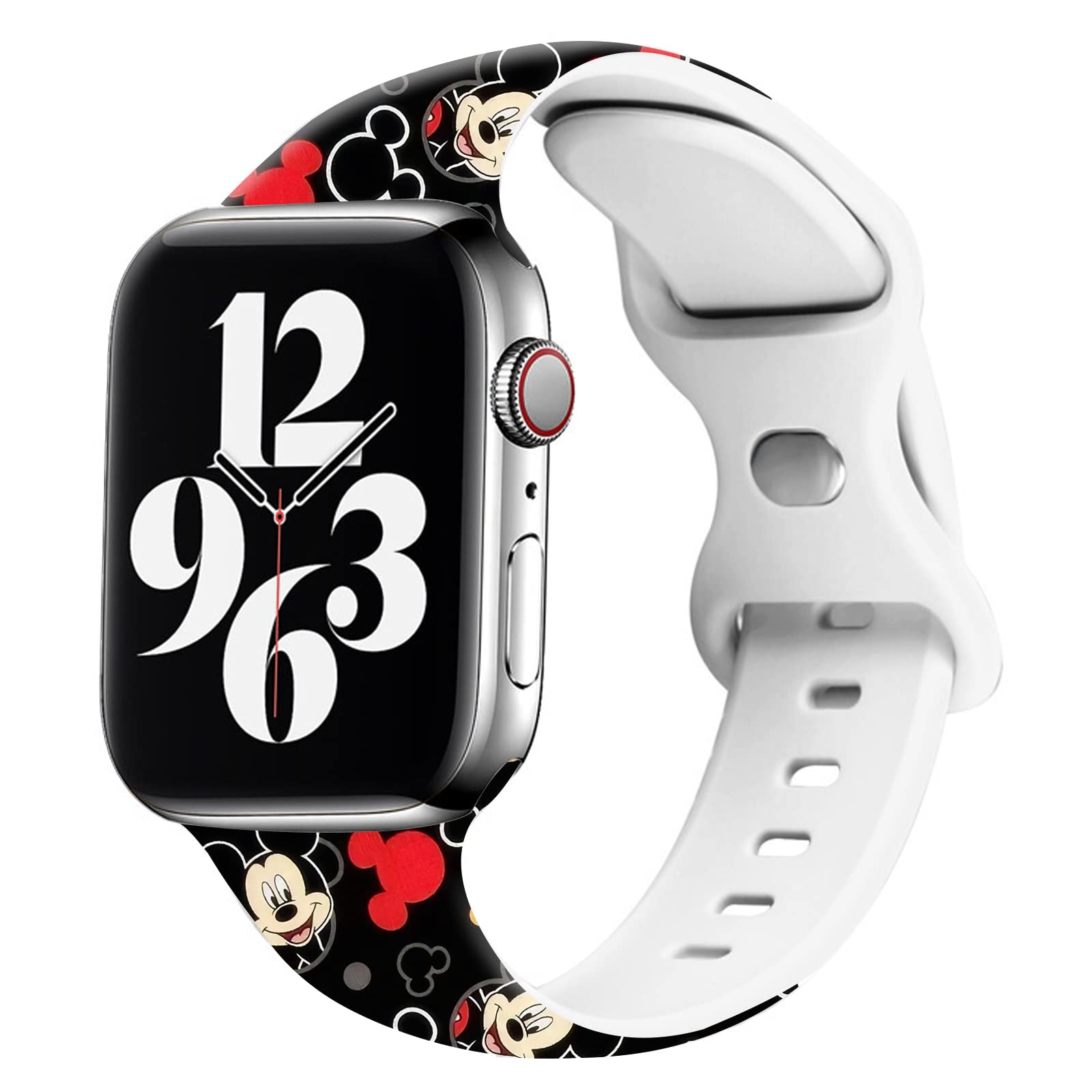 Premium Sport Band Compatible with Apple Watch 38mm 40mm 41mm 42mm 44mm 45mm - Soft Silicone Strap for Women & Girls - Perfect for Running, Gym, Workout & Everyday Wear