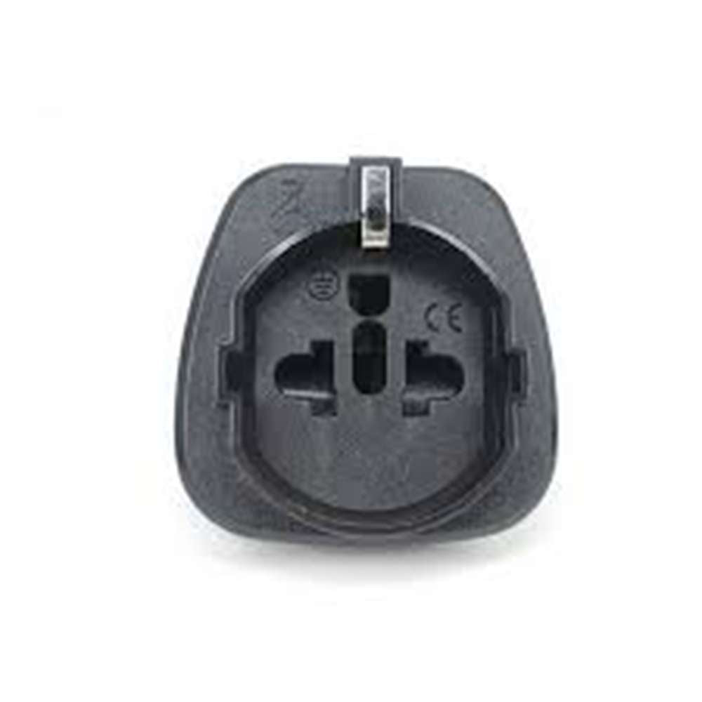 2 Pin Power Adapter for Tools - 240V Black - Perfect for Drills, Saws & Power Tools in Workshops & Job Sites