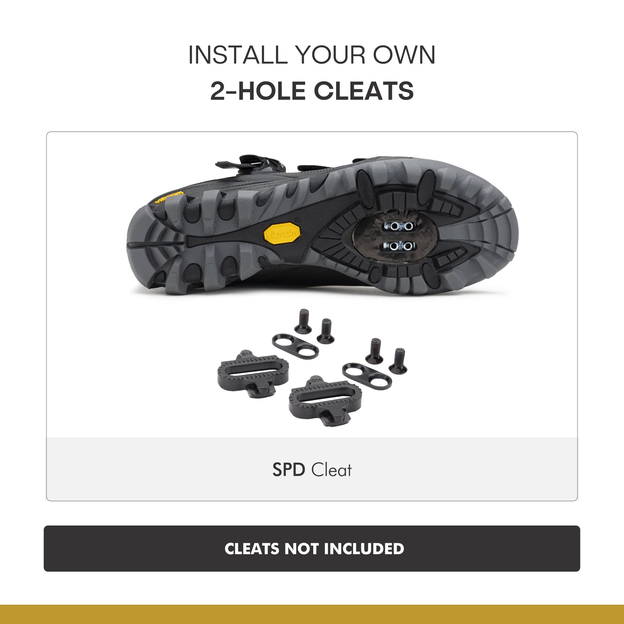 Tommaso Vertice Men's Mountain Bike Shoes - 100, 200 & All-Mountain Versions with Vibram Sole | Ideal for Trail Riding, Downhill & Cross-Country Cycling