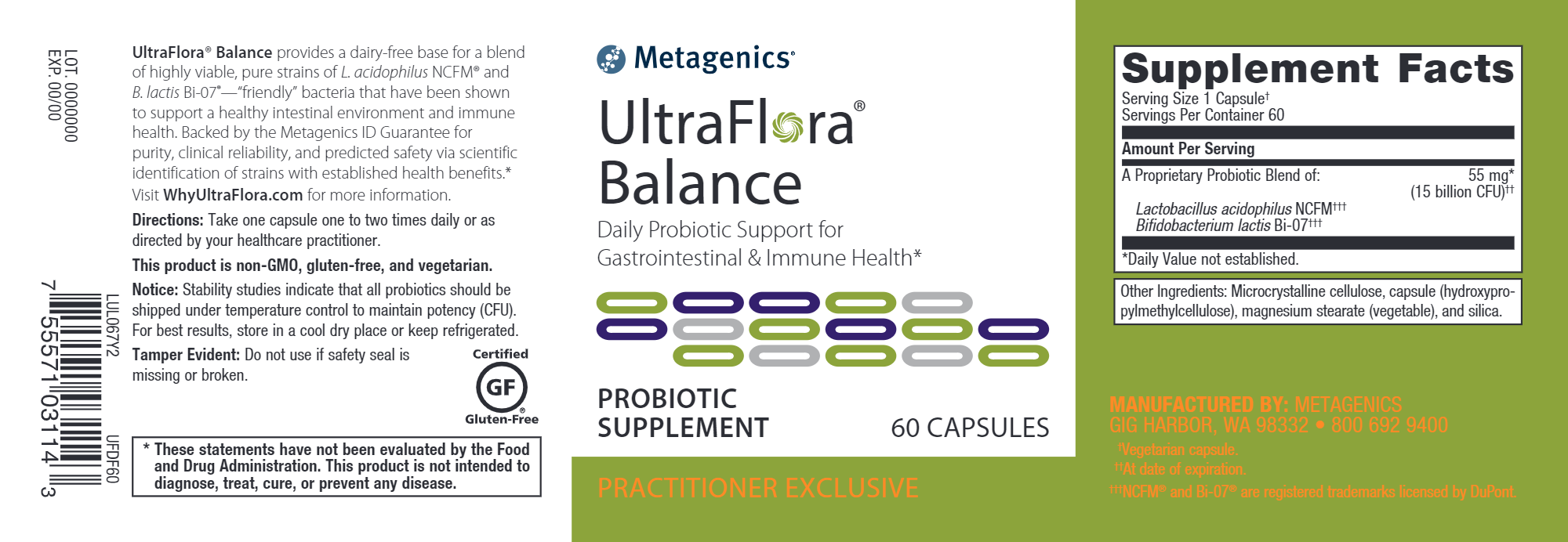 UltraFlora® Balance Probiotic Supplement for Women - Supports Digestive & Immune Health - Daily Gut Wellness for Active Lifestyles