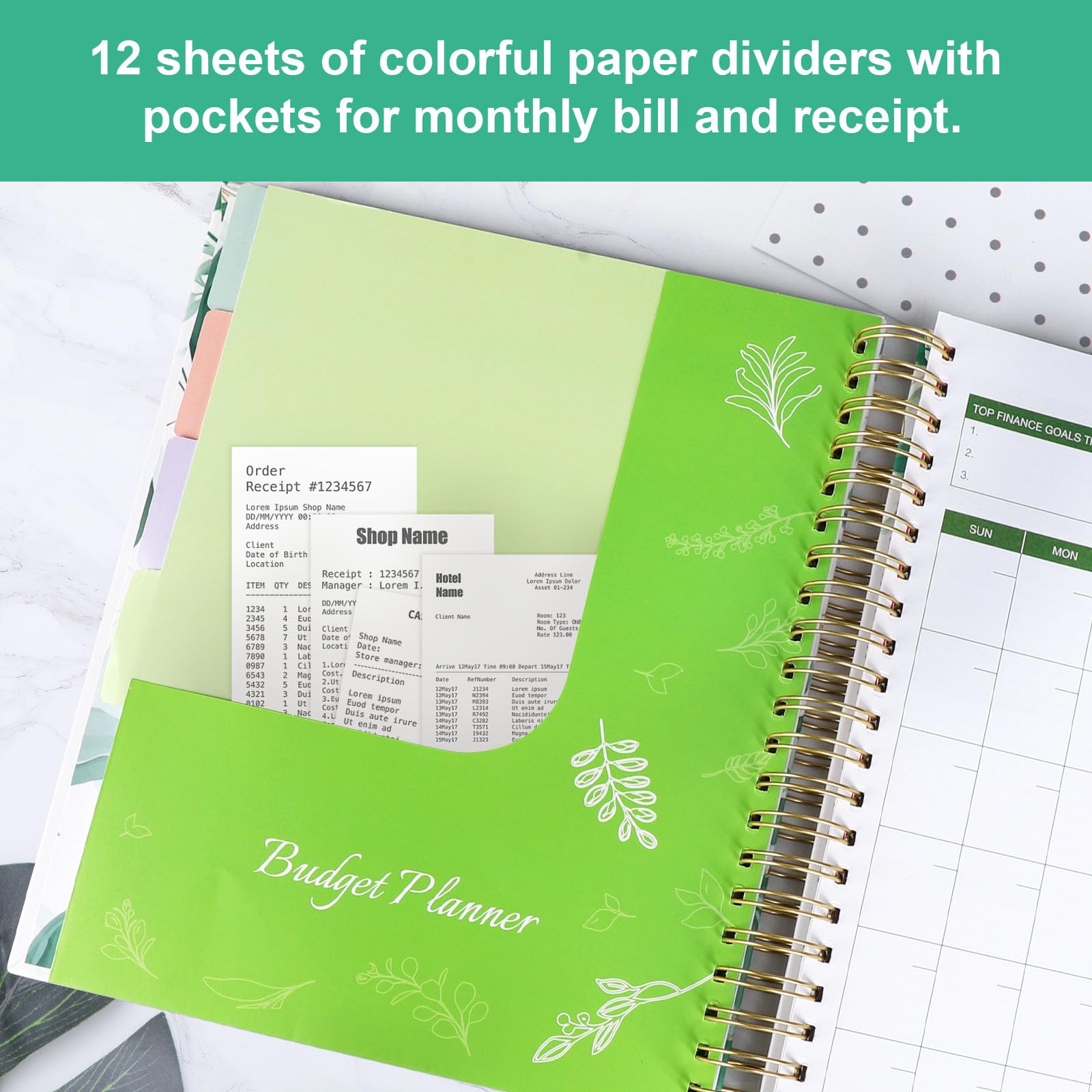 2025 Large Budget Planner 8.5