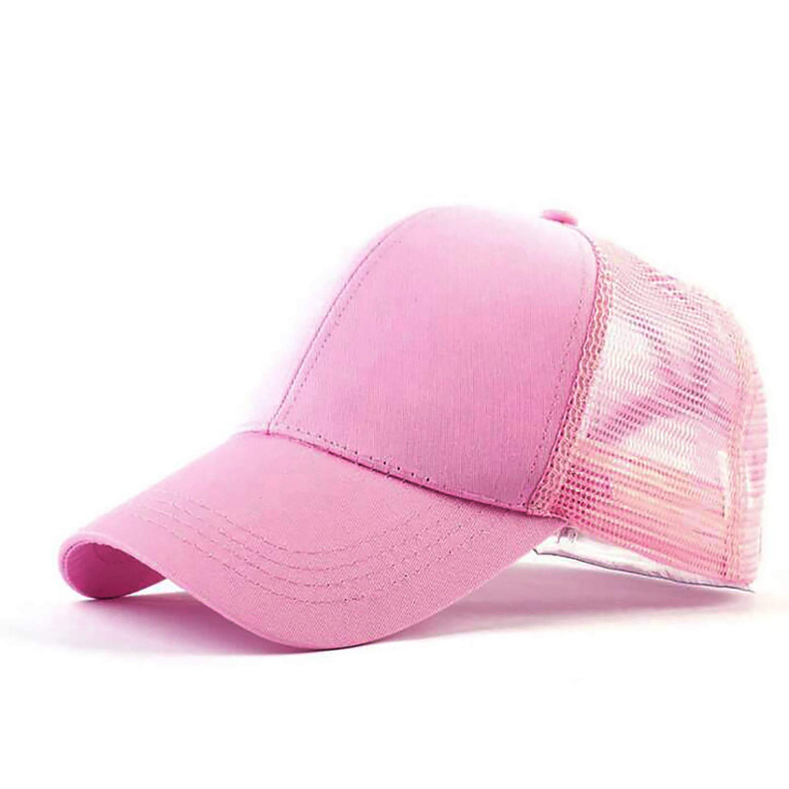 CKXZUI Unisex Mesh Baseball Cap - Solid Color Sun Visor Hat for Outdoor Sports & Fashion | Perfect for Baseball, Running, Hiking & Summer Activities