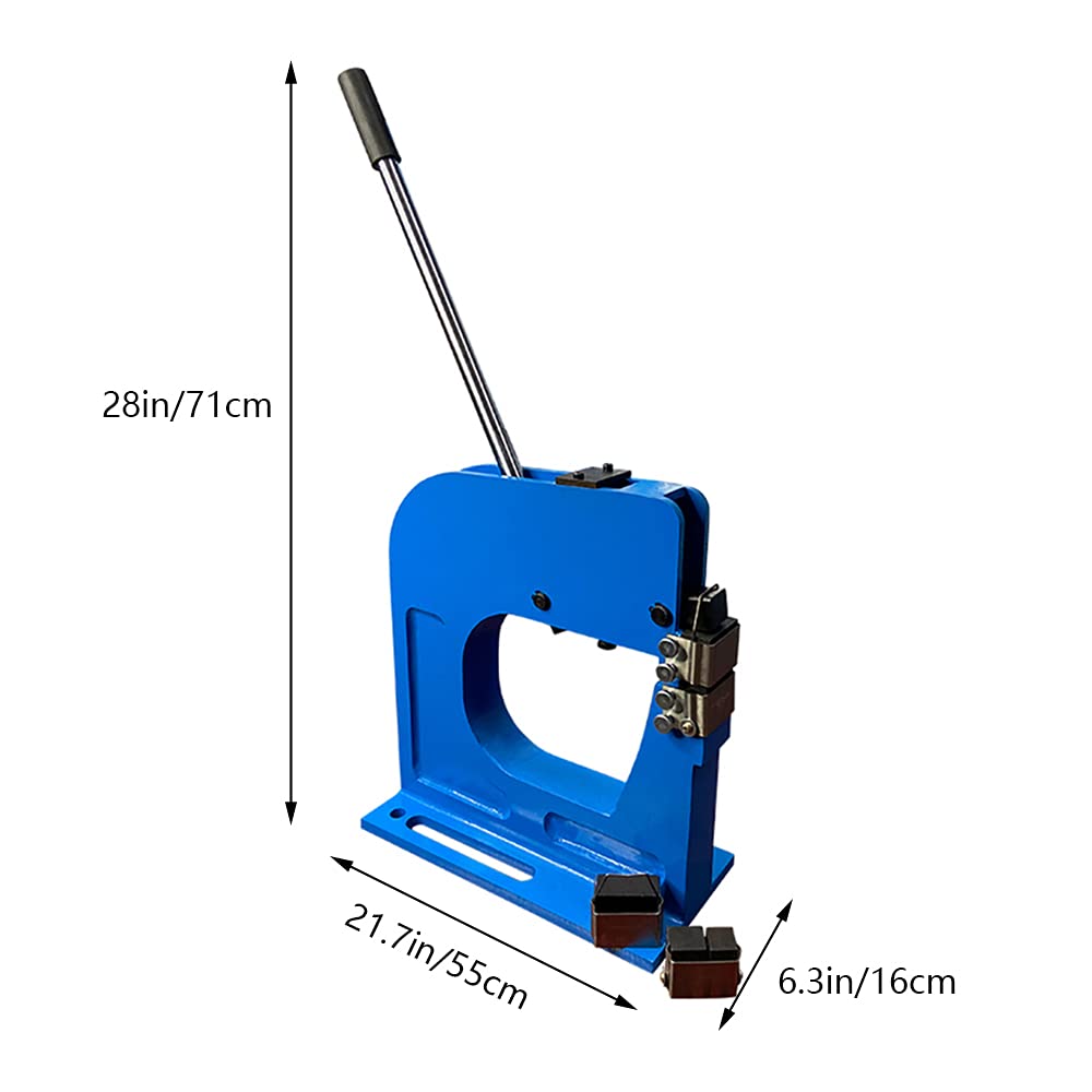 Professional Manual Metal Shrinker & Stretcher Tool - Hand-Operated Sheet Metal Bender for Auto Body Repair, DIY Projects | Perfect for Garage, Workshop & Metal Fabrication