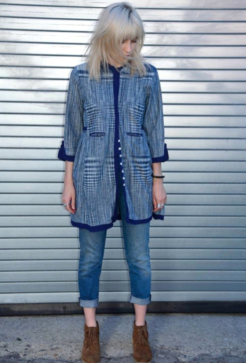 Handmade Dakini Jacket - Lightweight Tunic Coat for Women | Summer & Spring Outerwear | Perfect for Yoga, Beach Cover-ups & Boho Fashion