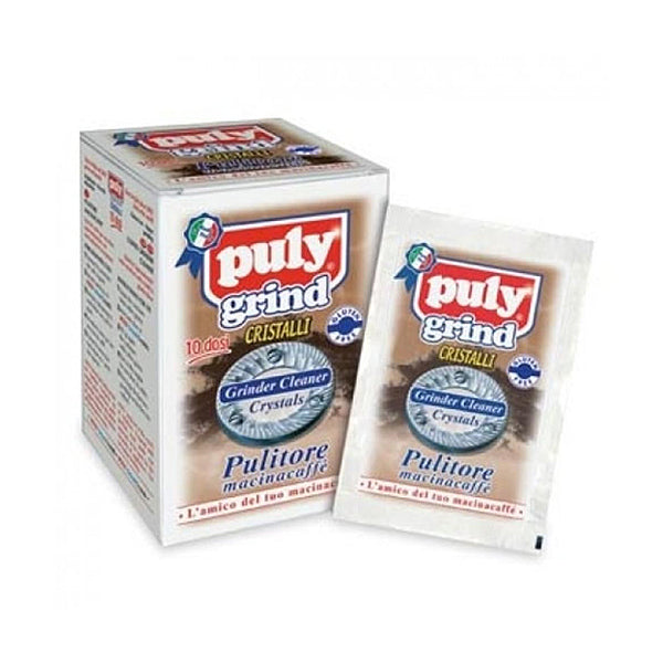 Puly Caff Grinder Cleaning Crystals - Professional Coffee Grinder Cleaner for Espresso Machines - Deep Cleaning & Maintenance for Home & Commercial Use