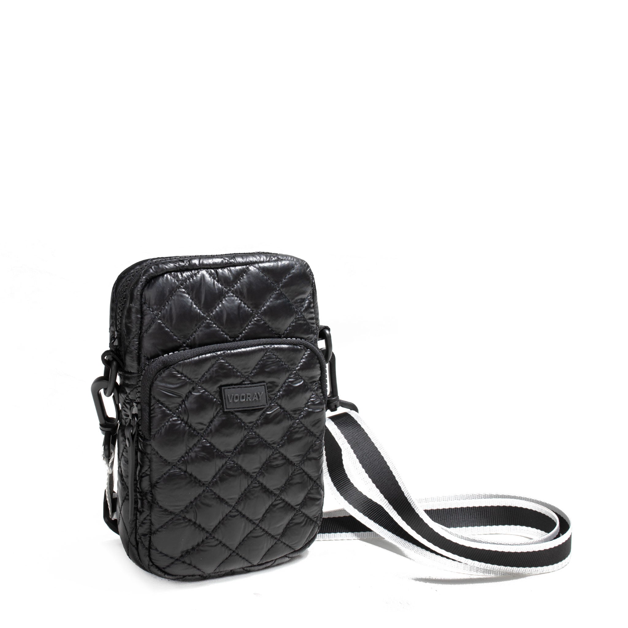 Quilted Crossbody Bag for Women - Stylish Black Leather Purse for Everyday Use, Travel & Shopping