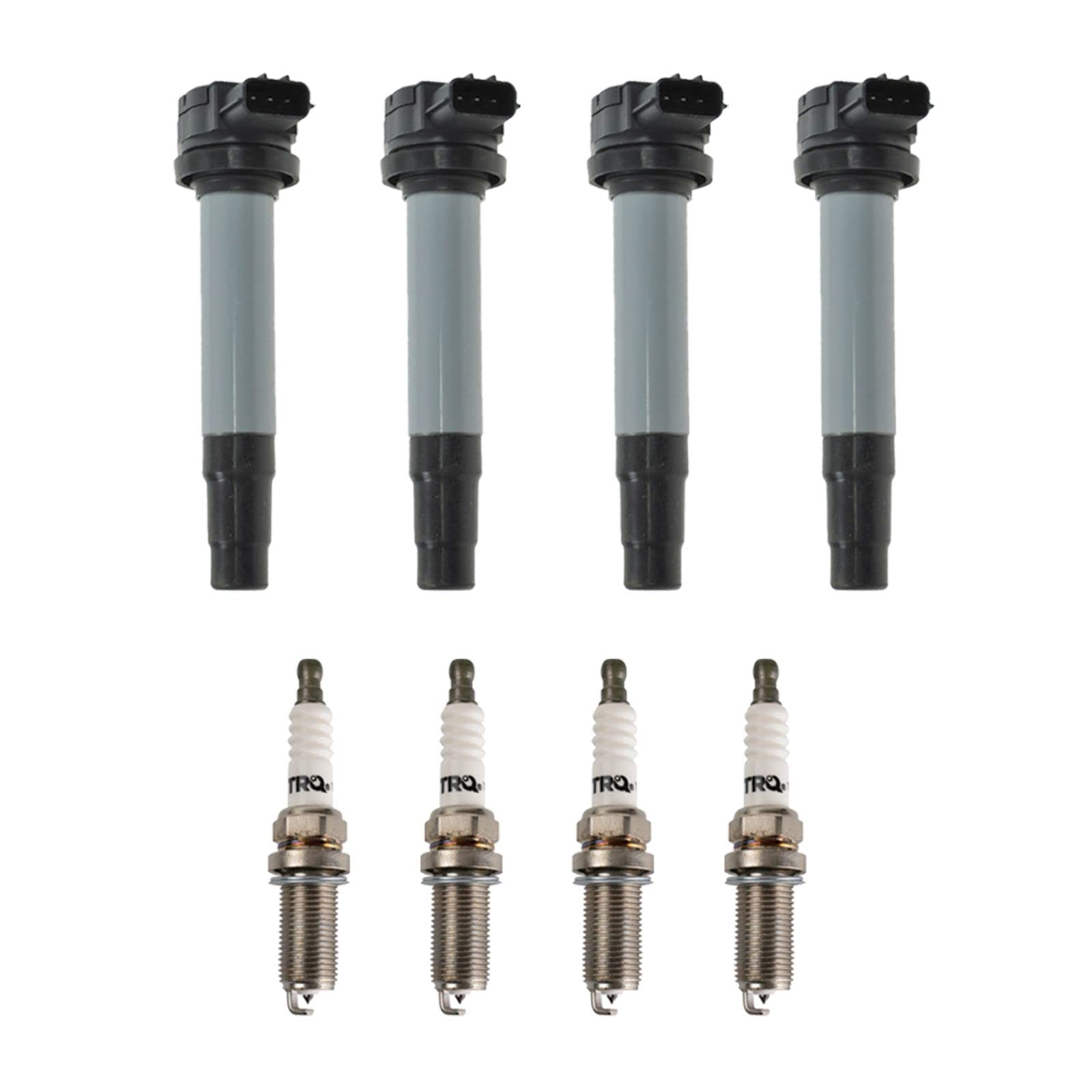 High-Performance Ignition Coil & Spark Plug Kit for 2000-2002 Nissan Sentra - Direct Replacement Parts for Smooth Engine Start & Acceleration - Ideal for Daily Commuting, Road Trips & Performance Upgrades