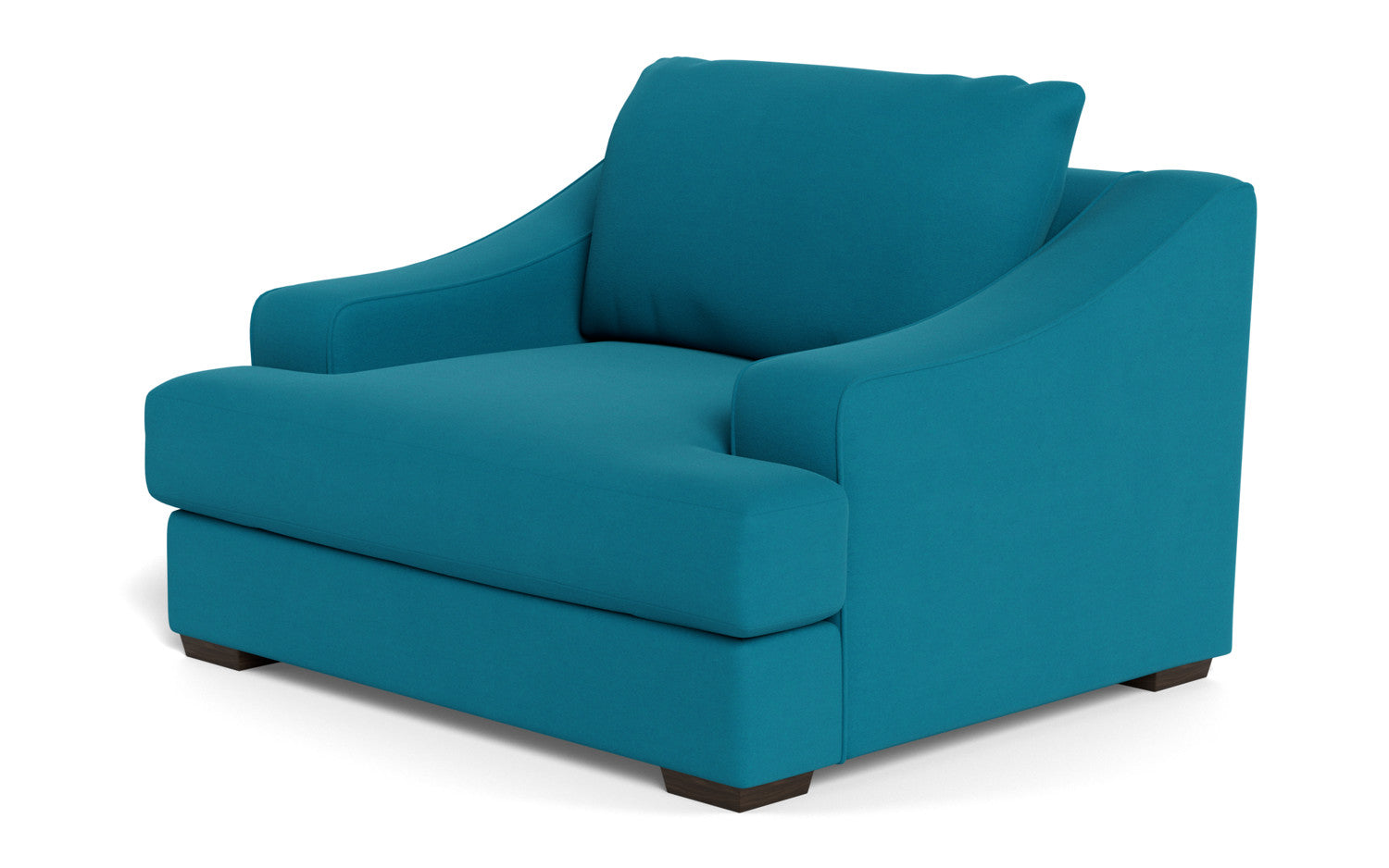 Austonian 56 Arm Chair - Modern Accent Chair for Living Room, Office & Lounge - Comfortable Upholstered Armchair with Wooden Legs - Perfect for Home Decor & Relaxation