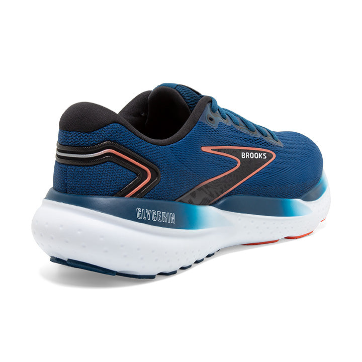 Brooks Glycerin 21 Men's Running Shoes - Premium Cushioned Road Running Sneakers for Long Distance & Marathon Training