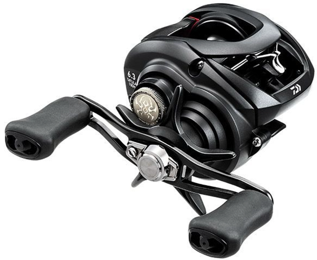 Daiwa TTU100XS Tatula 100 Baitcasting Reel - 8.1:1 Gear Ratio, High-Speed Fishing Reel, Lightweight Black Design for Bass, Pike & Saltwater Fishing | Perfect for Casting, Trolling & Tournament Angling