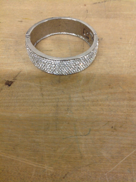Elegant Silver Rhinestone Bracelet for Women - Sparkling Fashion Jewelry for Parties, Weddings & Daily Wear