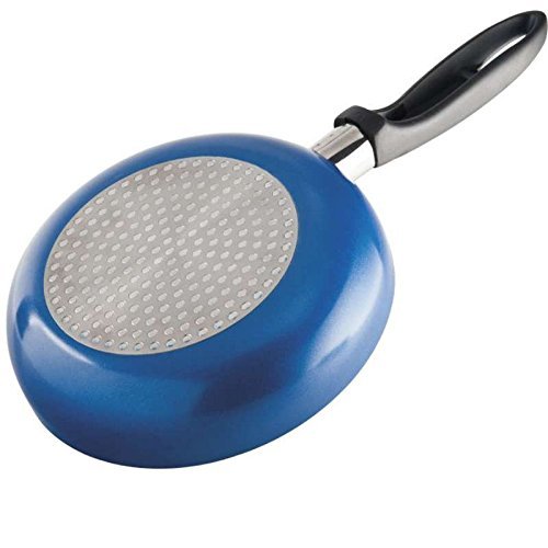 Nonstick Blue Aluminum Frying Pan 26cm - Lightweight & Durable Cookware for Sauteing, Frying & Omelets - Perfect for Home Kitchen & Camping Cooking