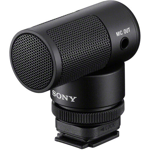 Sony ECM-G1 Ultracompact Shotgun Microphone for Camera - Perfect for Vlogging, YouTube, and Content Creation - Open Box Condition