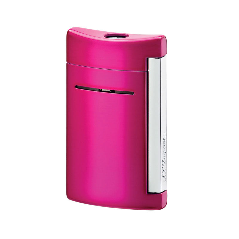 ST Dupont MiniJet Fuchsia Buzz Lighter - Premium Luxury Windproof Butane Lighter for Cigars, Cigarettes & Outdoor Use - Perfect for Gifts, Travel & Collectors