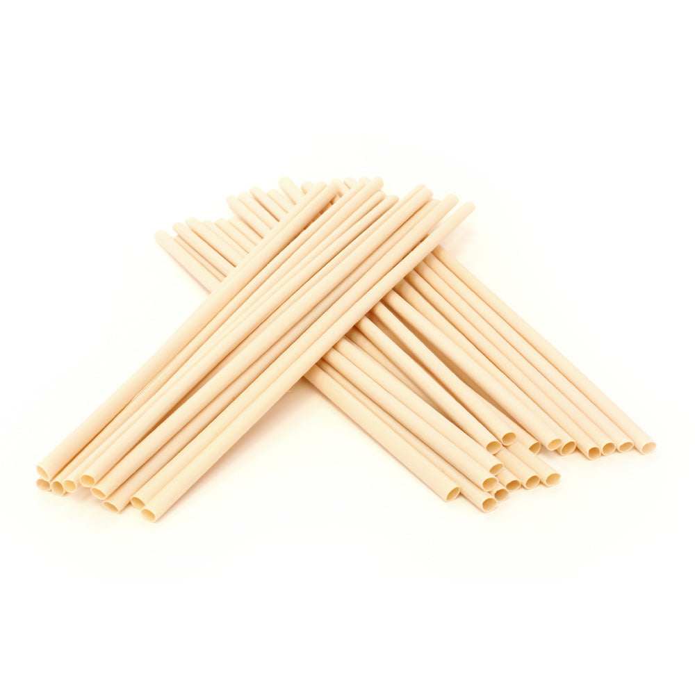 Tree Choice 10.23 Avocado Seed Straws - Biodegradable & Eco-Friendly (2000 Count) | Perfect for Smoothies, Cocktails & Zero-Waste Parties