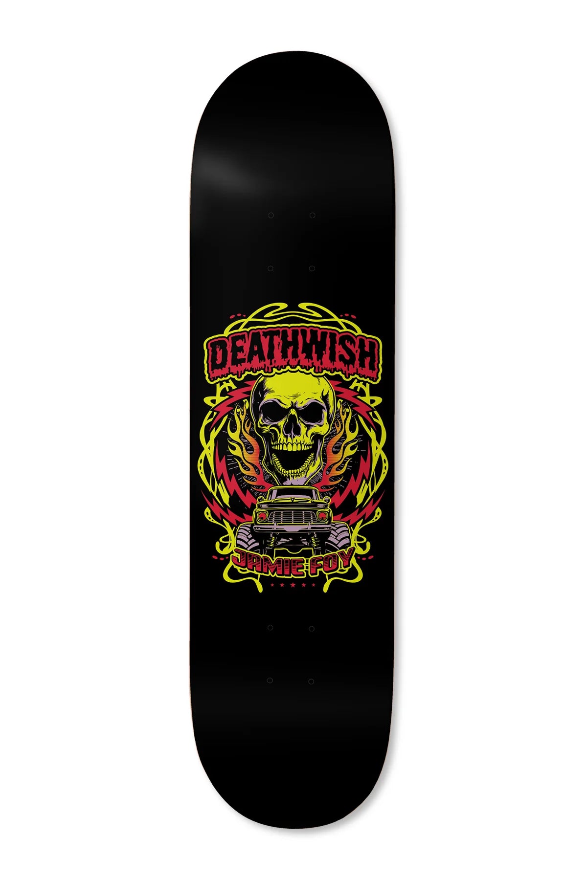 Deathwish Jamie Foy Mash The Throttle Skateboard Deck (8.125