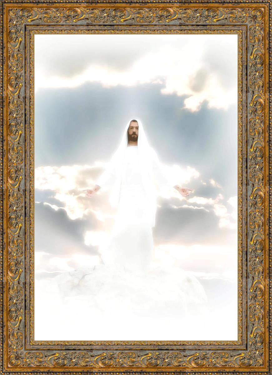 Behold My Beloved Son, Hear Him - Inspirational Christian Wall Art for Home & Church Decor - Perfect for Living Rooms, Bedrooms & Worship Spaces