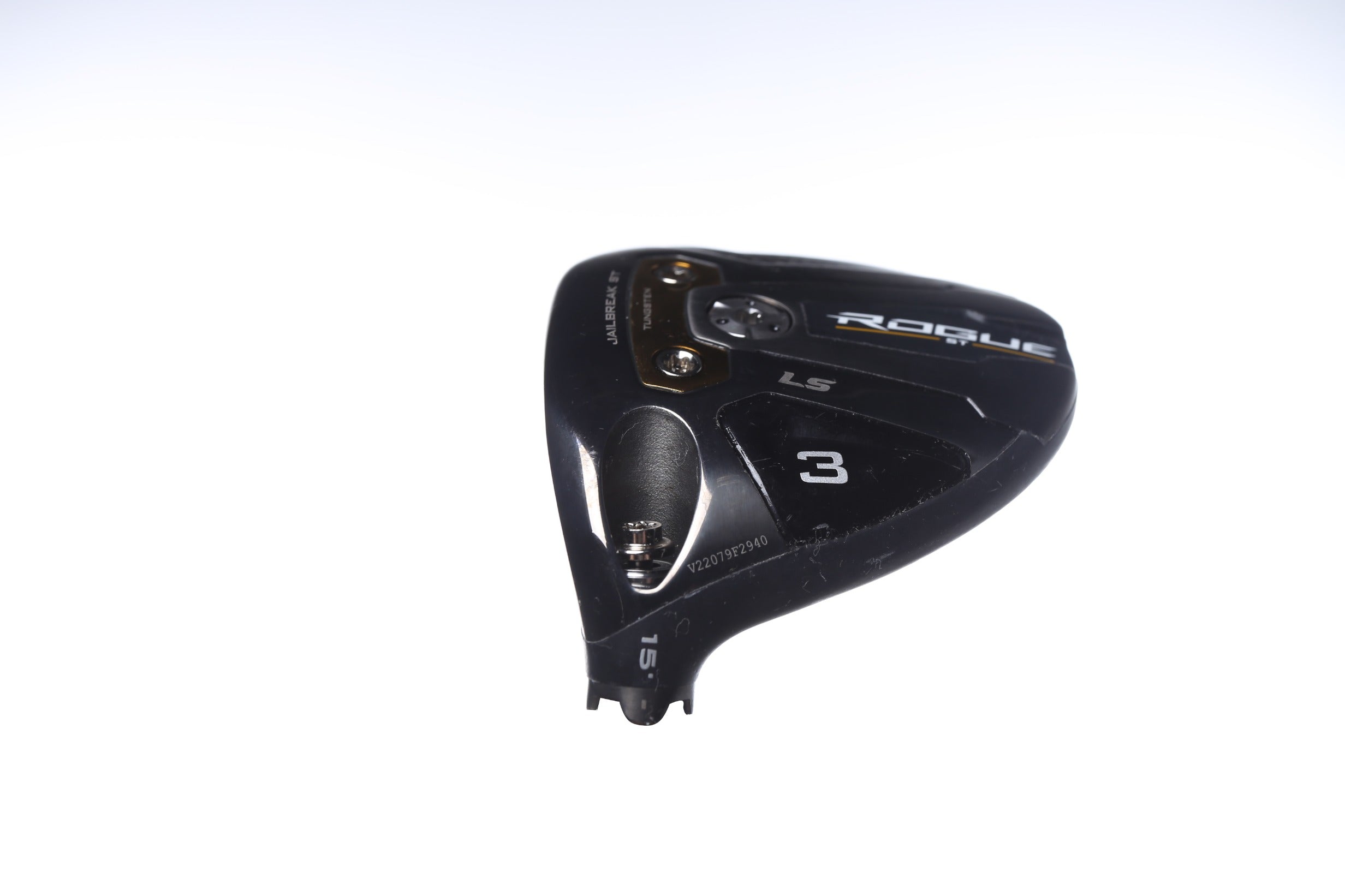 Used Callaway Rogue ST LS Fairway Wood 15° Left Handed Golf Club - HEAD ONLY | Perfect for Long Drives & Fairway Shots | Golf Course & Driving Range Essential
