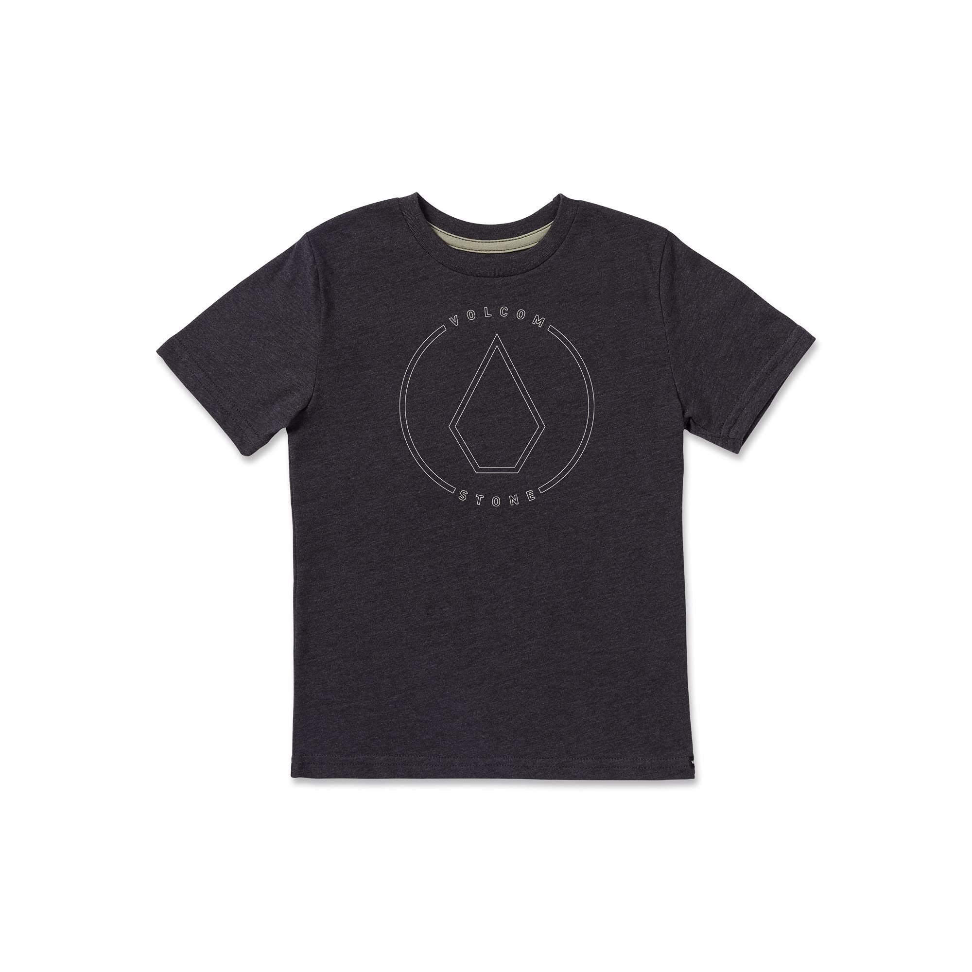 Volcom Boys' Rim Stone Short Sleeve T-Shirt for Big & Little Boys - Comfortable Cotton Tee for School, Play & Everyday Wear