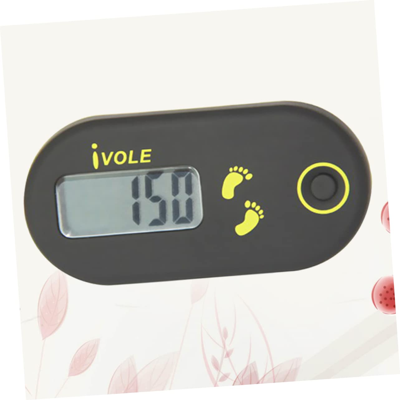 Digital Pedometer for Walking & Running - Step Counter, Calorie & Distance Tracker for Jogging, Sports & Fitness - Pocket Pedometer for Men & Women - Perfect for Gym, Hiking & Daily Activity Tracking