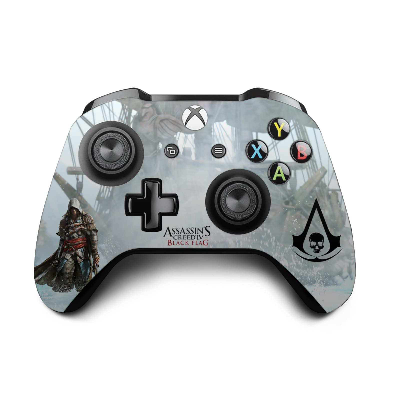 Officially Licensed Assassin's Creed Edward Kenway Vinyl Sticker Decal - Compatible with Xbox One S Console & Controller Bundle | Gaming Skin Cover for Enhanced Protection & Style | Perfect for Gamers & Collectors