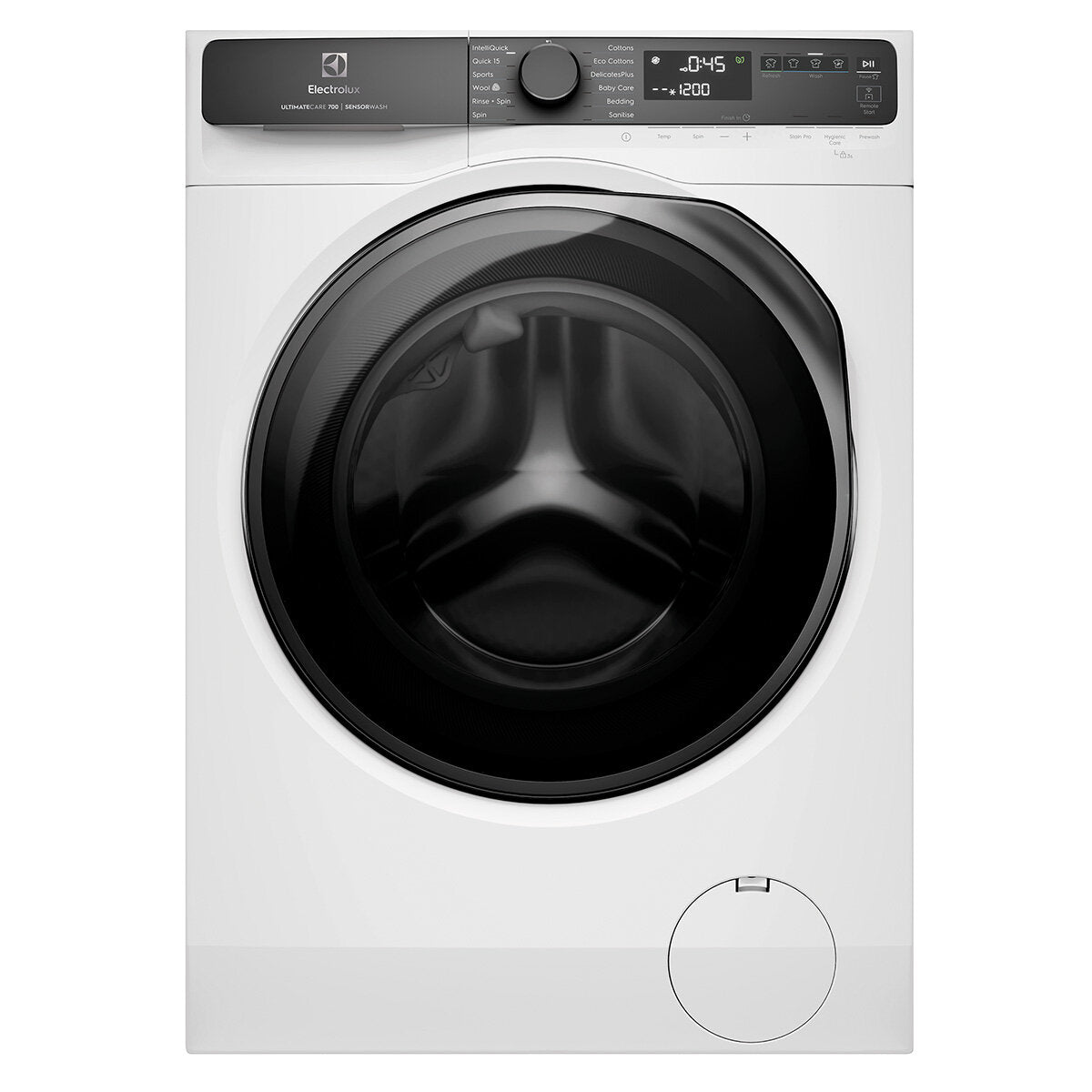 Electrolux 9kg UltimateCare 700 Front Load Washing Machine EWF9043R7WC - Energy Efficient, Quiet & Large Capacity for Family Laundry Needs