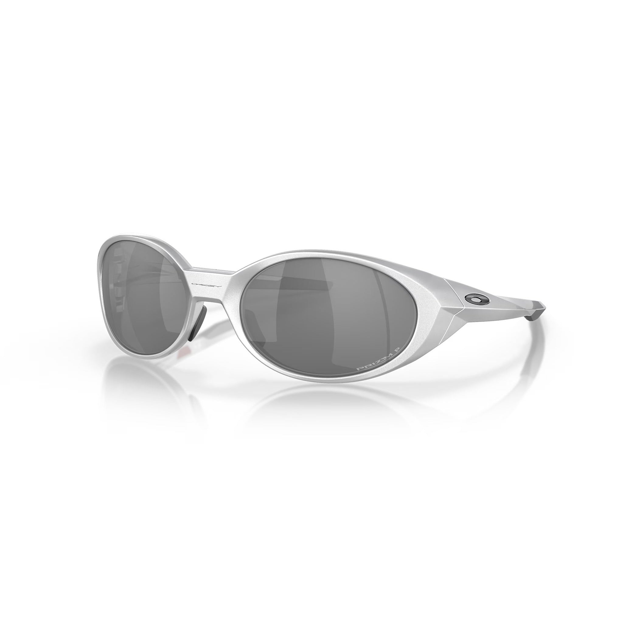 Oakley Eyejacket Redux Sunglasses - Silver Frame with Polarized Lenses for Men & Women - Perfect for Running, Cycling & Outdoor Sports